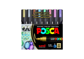 Posca Acrylic Paint Markers - PC 5M - Medium Metallic