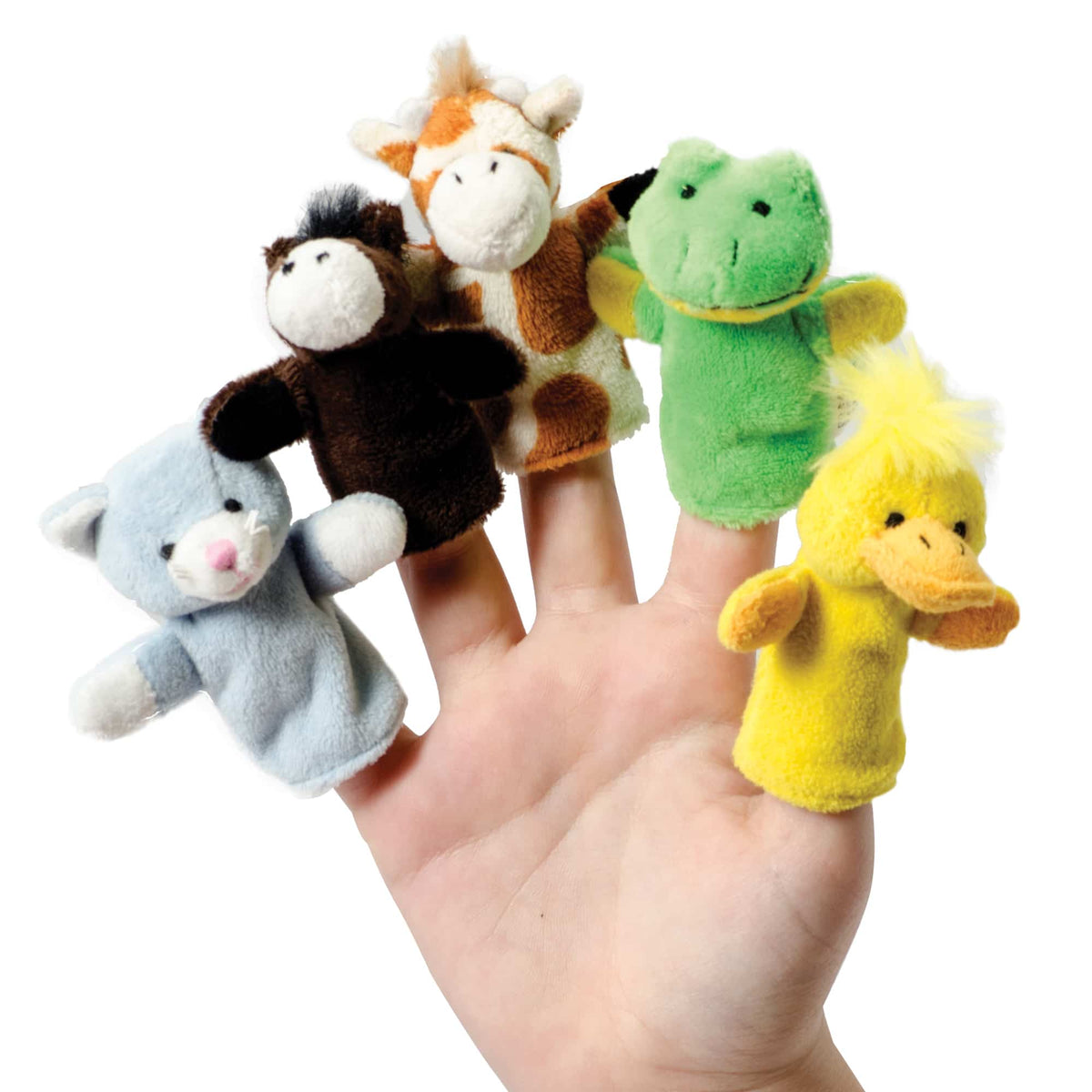 Plush Finger Puppets Assortment| Eugene Toy & Hobby