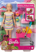 Barbie Stroll ‘n Play Pups