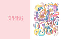 The Reverse Coloring Book: Through the Seasons