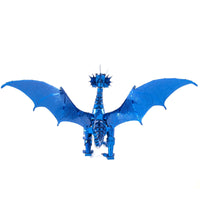 Iconx Blue Dragon Metal Earth Model Kit