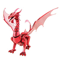 Red Dragon Metal Earth Model Kit