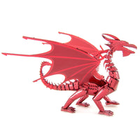 Red Dragon Metal Earth Model Kit