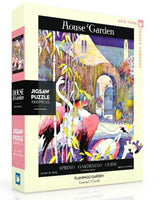 House & Garden Flamingo Garden (1000 Piece) Puzzle