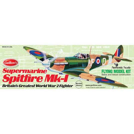 WWII Model Spitfire 1/30 Scale Balsa Model Kit