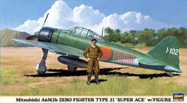 Zero Type 21 Super Ace (1/48 Scale) Aircraft Model Kit