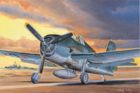 F6F-3 Hellcat Late Version (1/48 Scale) Aircraft Model Kit