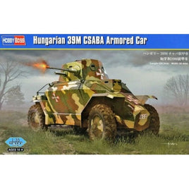 Hungarian 39M CSABA Armored Car (1/35 Scale) Plastic Military Kit