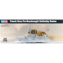 French Navy Pre-Dreadnought Battleship Danton (1/350 Scale) Boat Model Kit