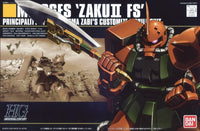 HGUC MS-06FS Zaku II FS (1/144th Scale) Plastic Gundam Model Kit