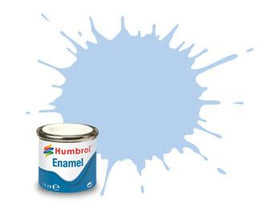 #44 Pastel Blue Matt Enamel Paint 14mL / .45 oz