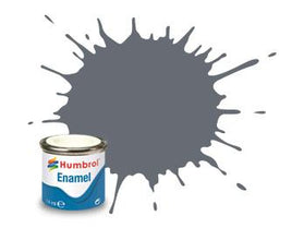 #123 Extra Dark Sea Grey Satin Enamel Paint 14mL / .45 oz