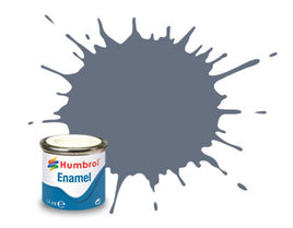 #144 Intermediate Blue Matt Enamel Paint 14mL / .45 oz