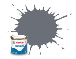 #145 Medium Grey Matt Enamel Paint 14mL / .45 oz