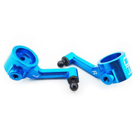 Alum. Steering Blocks (Blue): ECX 2WD
