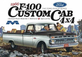 1966 Ford F100 Custom Cab 4x4 (1/25 Scale) Vehicle Model Kit