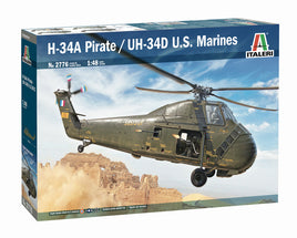 H34A Pirate/UH34D USMC Helicopter (1/48th Scale) Helicopter Model Kit