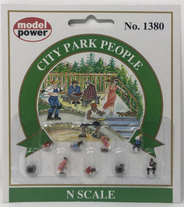 N Scale City Park People