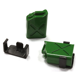 Jerry Can Fuel Tank Green (2); 1/10 Scale Crawler