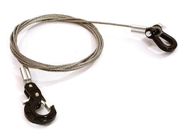 Steel Tow Cable D-Ring/Tow-Hook (1/10 Scale)