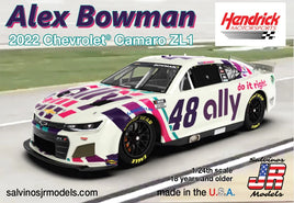 Alex Bowman 2022 NASCAR Next Gen Camaro ZL1 (1/24 Scale) Vehicle Model Kit