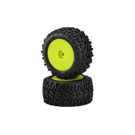 Scorpios Tire, Green Compound, Yellow Wheel (2)
