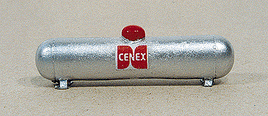 Propane Tank Large (Custom) - Silver Assorted