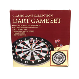 Double-Sided Dart Board Set