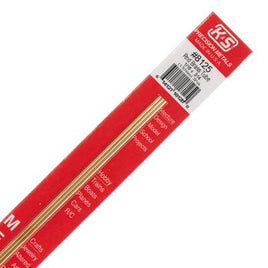 1/16" x 12" Round Brass Tube (3) 370-8125