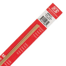 1.5mm x .225mm x 300mm Wall Thin Wall Brass Tube (4) 370-9831