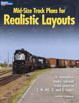 Model Railroader's Mid-Size Track Plans for Realistic Layouts
