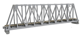 Single-Truss N Scale Bridge (Silver) - 248mm 9-3/4"