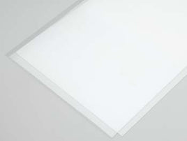 .015 x 8.5 x 11 Plastic Sheet (Pack of 2)