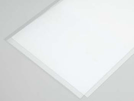 .015 x 8.5 x11 Plastic Sheet (Pack of 2)
