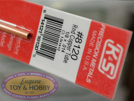 1/8" x 12" Copper Tube