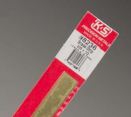 .025 x 1/2" x 12" Brass Strip 370-8236