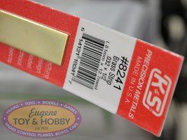 .032 x 1/2" x 12" Brass Strip 370-8241