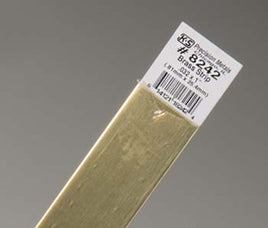 .032 x 1" x 12" Brass Strip 370-8242