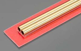 6mm OD x .45mm Wall Round Brass Tube (2) K+S9824