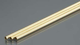 2.5mm x .225mm x 301.5mm Thin Wall Brass Tube (3)