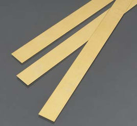 .5mm x 12mm x 300mm Brass Strip