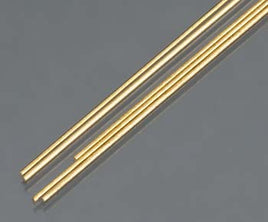 Round Brass Rod - 1mm Diameter - 5 Count -