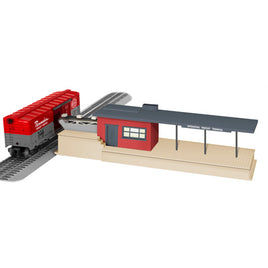Pacific Fruit Express Operating Freight Terminal with Lights O Scale