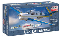 Beechcraft Bonanza V35 (1/48th Scale) Plastic Aircraft Model Kit