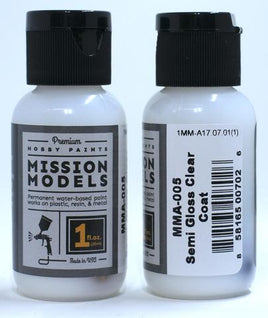 Mission Models MIOMMP-147 Acrylic Model Paint, 1oz Bottle, Pearl Deep Blue