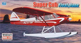Piper Super Cub with Floats Bush Plane (1/48 Scale) Aircraft Model Kit