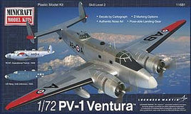 PV-1 Ventura USN Post War With 2 Marking Option (1/72 Scale) Aircraft Model Kit