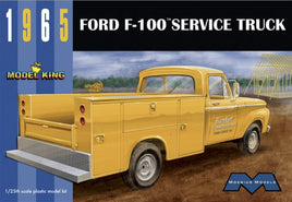 1965 Ford F-100 Service Truck (1/25 Scale) Vehicle Model Kit