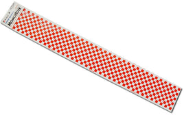 Red/Clear Check Trim MonoKote