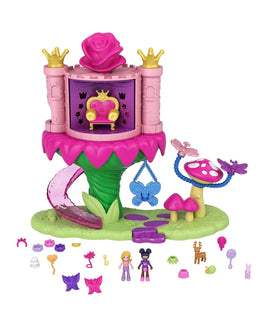 Polly Pocket Fantasy Fairy Princess Dispensing Castle Ride